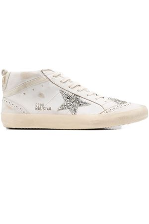 Mid Star sneaker with white nappa leather GOLDEN GOOSE | GWF00122F00809815647